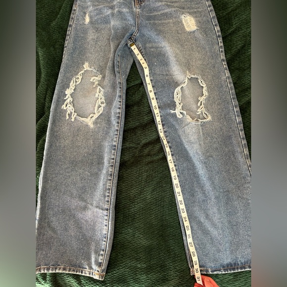 Refuge DENIM Wide-leg Ripped Jeans - Picture 6 of 7